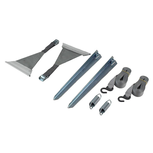 Awning Tie Down Kit Incl Pegs & Springs