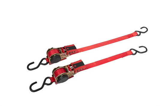 BS80031 - Retractable Ratchet Tie Down - 2.4m / 8ft