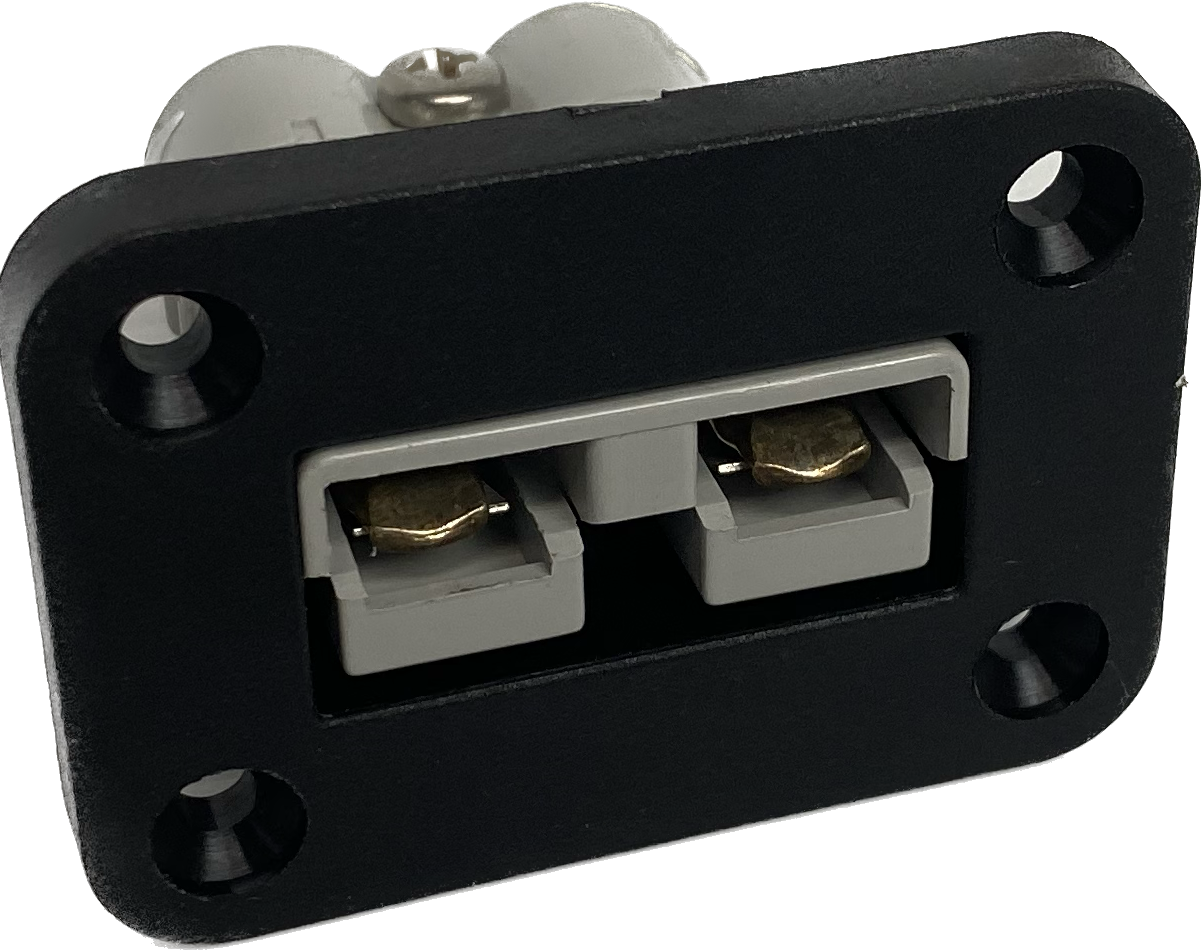 Single Anderson Plug Flushmount Panel