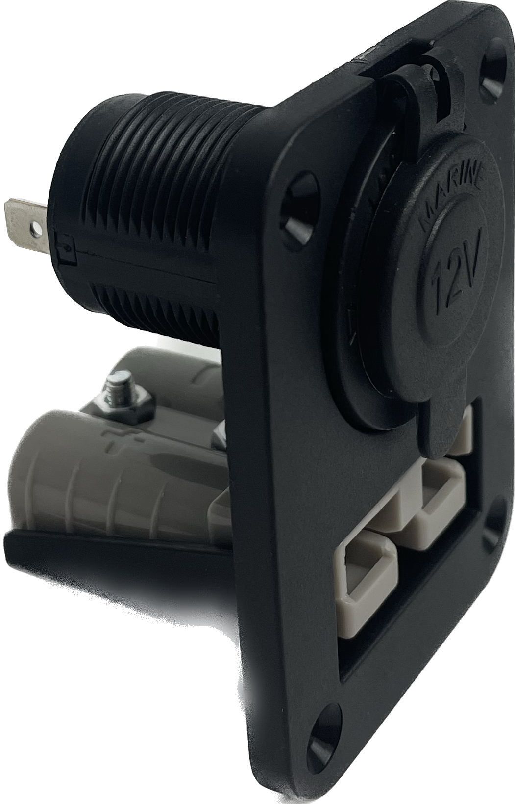 Single Anderson Plug Flushmount Panel Plus Ciga Socket