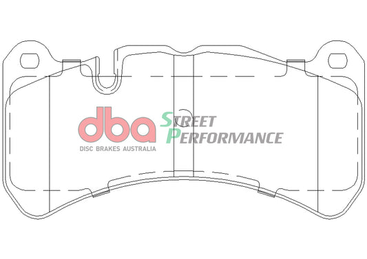 DBA SP PERFORMANCE BRAKE PADS [ Ford / Mercedes / Subaru Brembo 2004 - on F ]