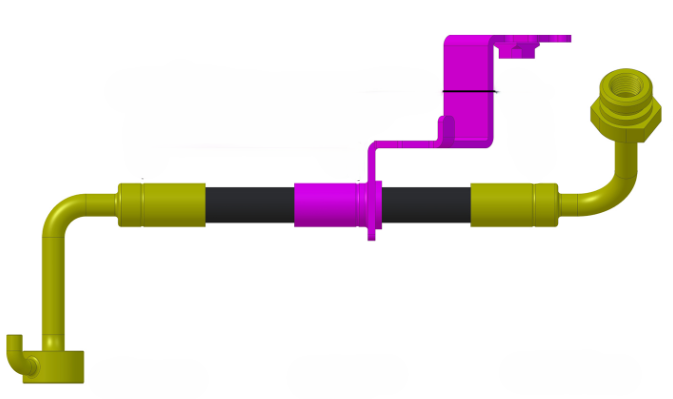 BRAIDED BRAKE HOSE KIT - ISUZU DMAX 2020 ONWARDS