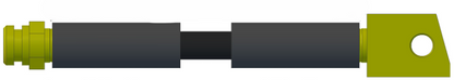 ISUZU D-MAX TF 2007-2012 4X4 - braided brake hose kit (2 INCH LIFT)
