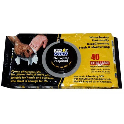 RIDOF Wipes 40pc Dispenser Pack