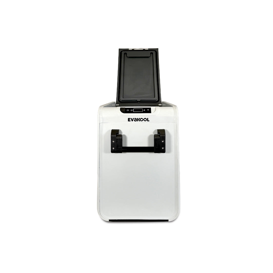 EvaKool Adventure 45L Portable Fridge packed for a trip