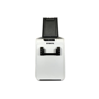 EvaKool Adventure 45L Portable Fridge packed for a trip