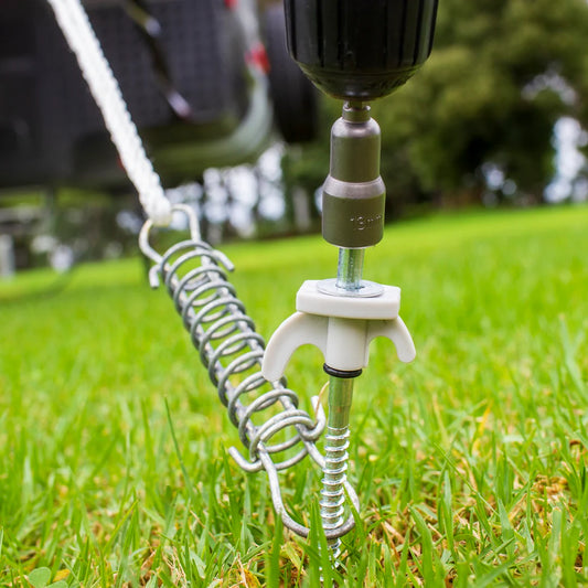 Metal Pegs 8Pc With Adaptor