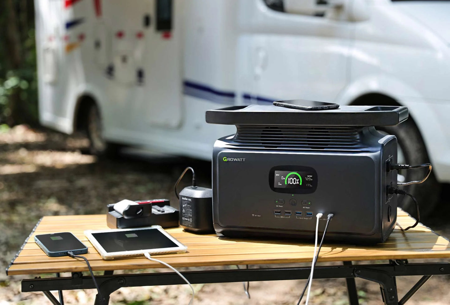 Baintech - Growatt Infinity 1500 Portable Power Station