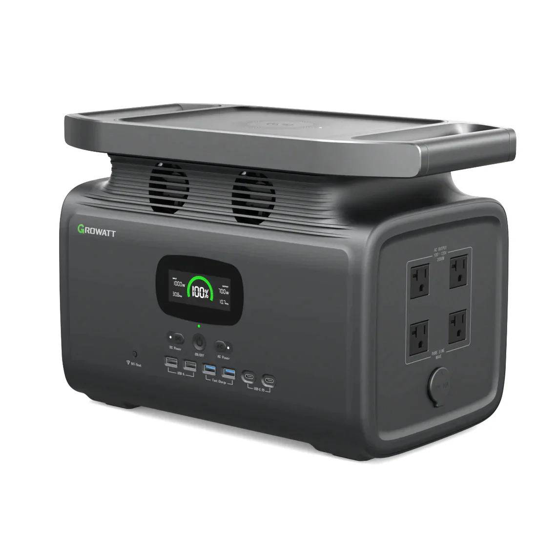 Baintech - Growatt Infinity 1500 Portable Power Station