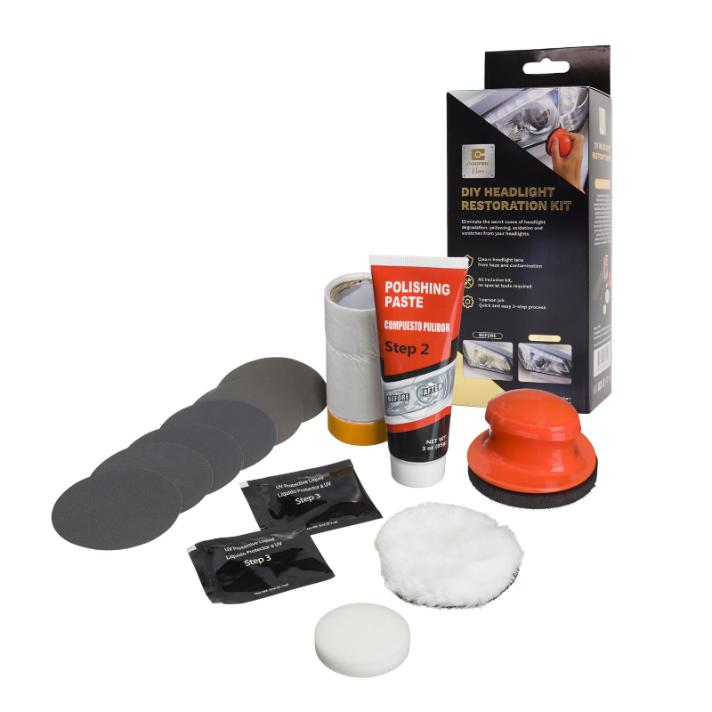 COOPER KLEEN DIY HEADLIGHT RESTORATION KIT