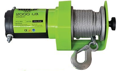 2000LB WINCH STEEL ROPE HULK GENEISIS ATV UTV WINCH