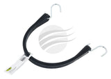 15" BASIC RUBBER STRAP STEEL HOOKS BASIC STRAP