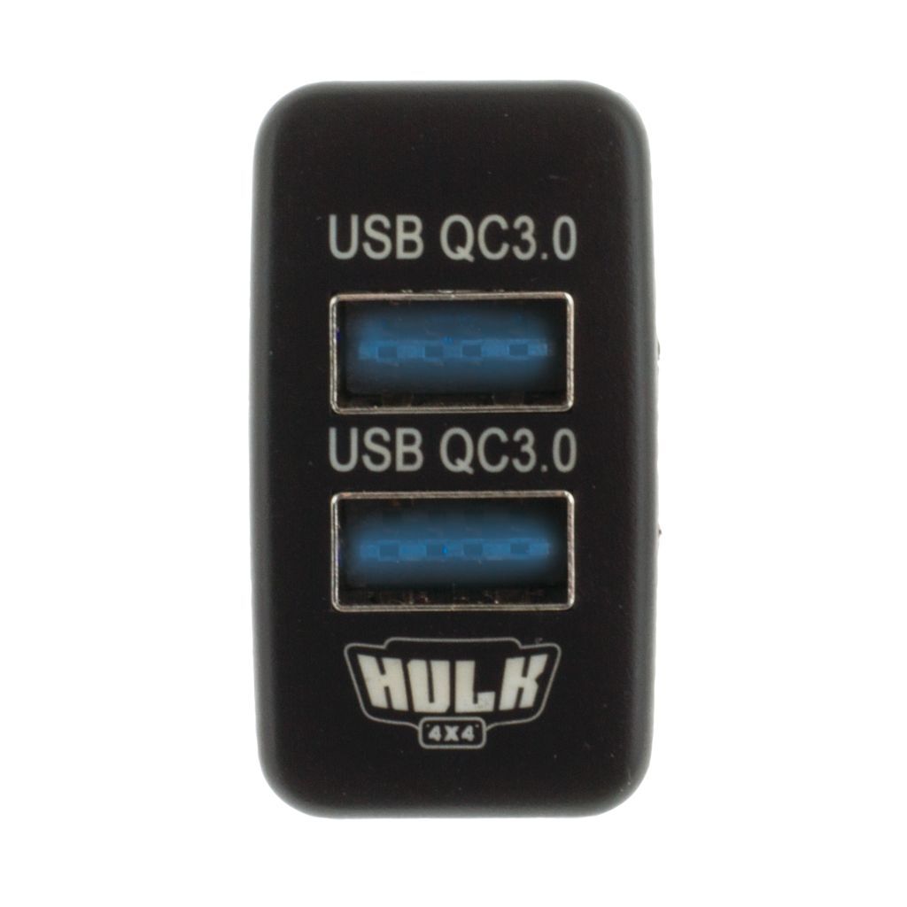 DUAL USB SOCKET QC3 OE RPL T/S