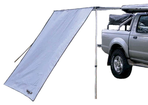 AWNING SIDE WALL GREY 2 x 2.5m WITH STORAGE BAG