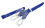 2PCS MOTORCYCLE TIE DOWN STRAP CAMBUCKLE STEEL 500KG LOAD