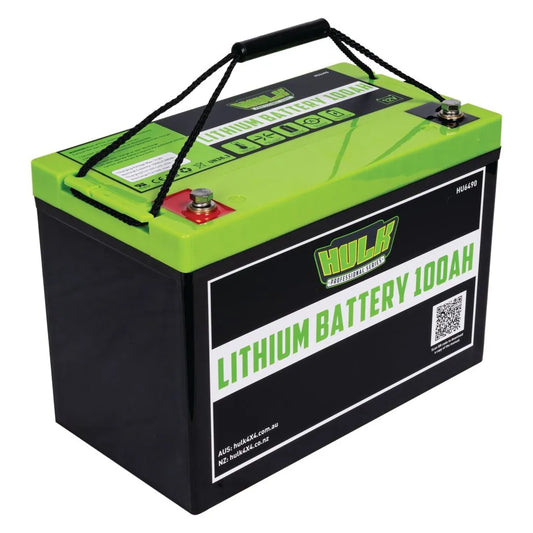 100Ah LITHIUM BATTERY LifePo4 12V 305mm x 168mm x 210mm