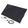 160W PORTABLE SOLAR PANEL KIT 1355mm x 780mm x 35mm    BLACK