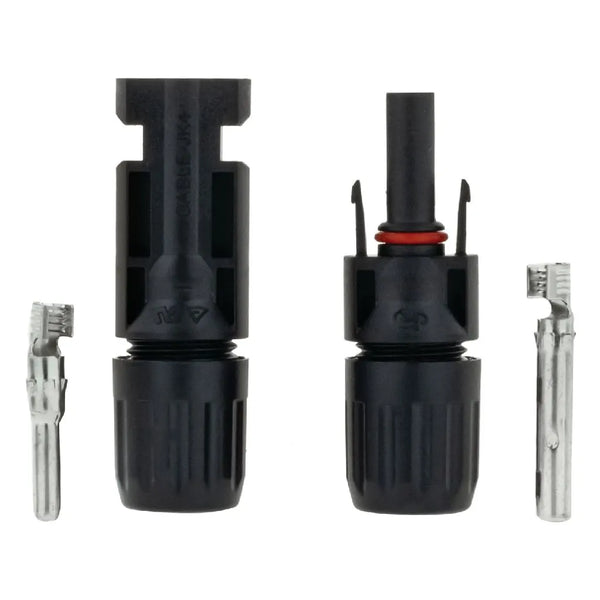 PKT 10 MALE & FEMALE MC4 SOLAR PV CONNECTOR IP67 1000V 30 AMP