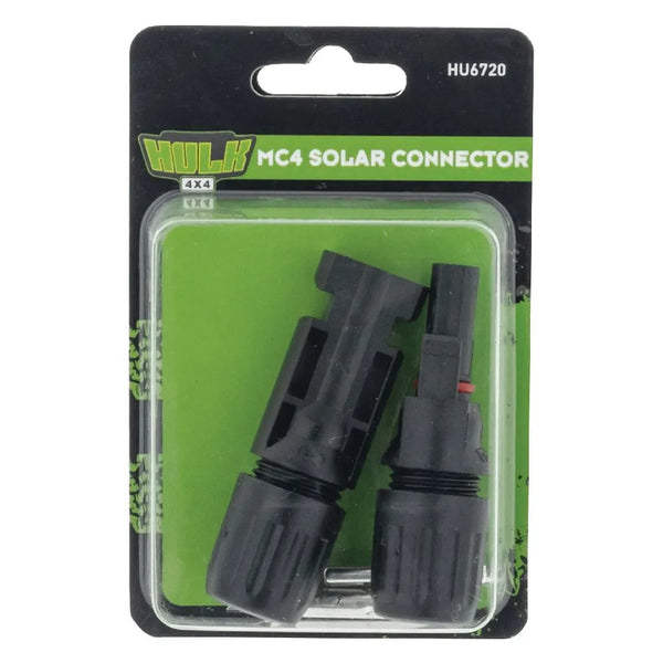 MALE & FEMALE MC4 SOLAR PV CONNECTOR  IP67 1000V 30 AMP