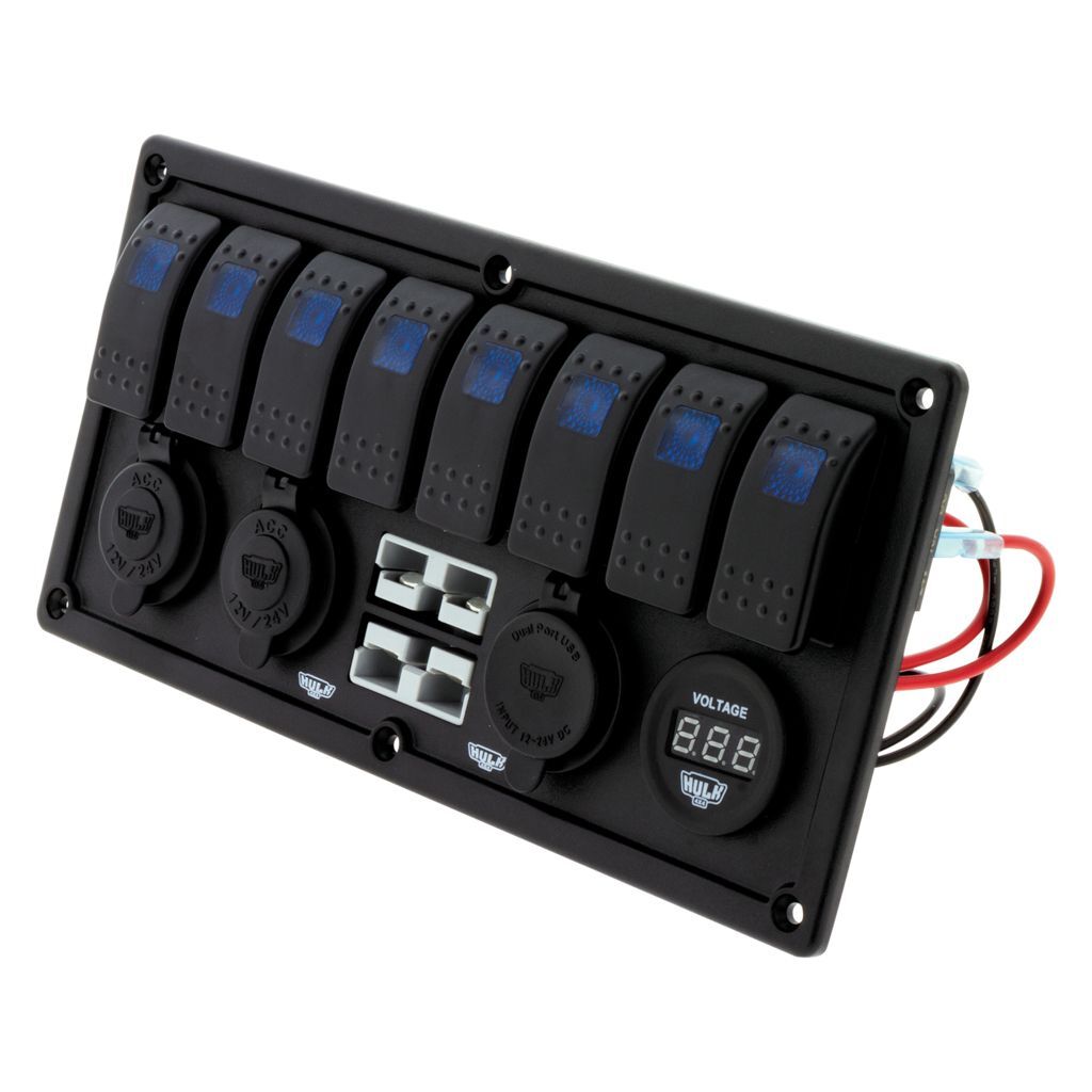 VOLTMETER 5-30v DC BLUE LED