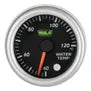 52mm WATER TEMPERATURE GAUGE 12 VOLT 10 COLOUR ILLUMINATION