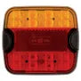 LED STOP/TAIL/INDICATOR LAMP 24V LHS PLASTIC BRACKET T/S