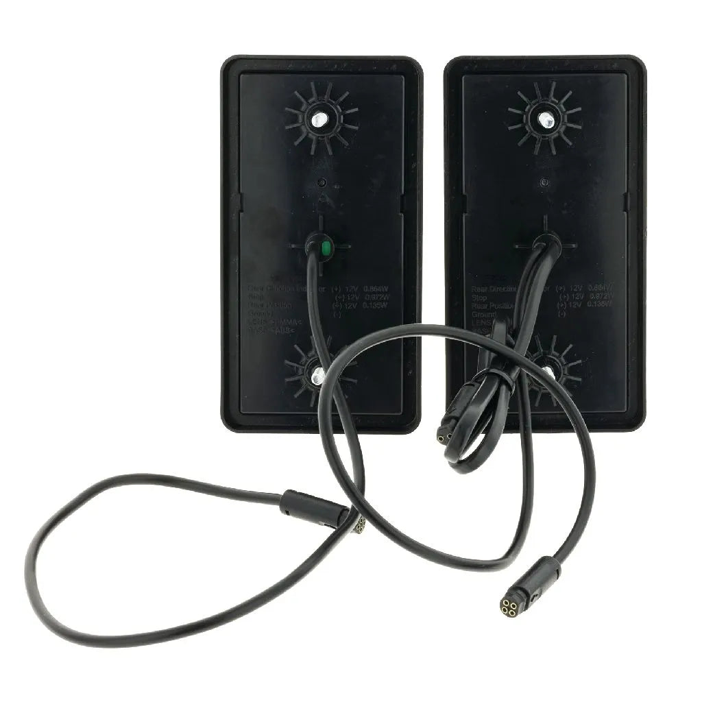 LED Trailer Lamp Kit 12V w/ 7 Pin Trailer Plug & 8M Lead / Plug & Play