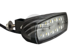 LED RECTGL WORKLAMP WIDE FLOOD BEAM 140Deg 9-36V 14.4W 12LEDs