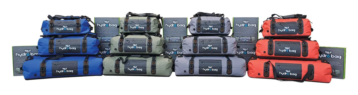 HULK HYDRO BAG GREY WATER PROOF DUFFEL BAG 40L/60L/90L