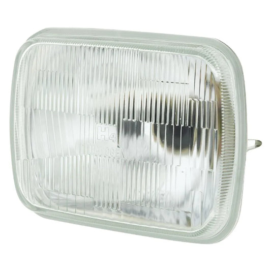 SEMI SEALED BEAM 200 x 142mm H4   HIGH / LOW BEAM