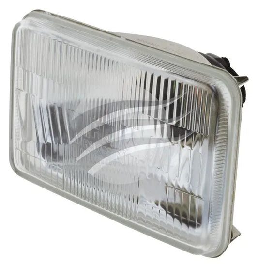 SEMI SEALED BEAM 165 x 100mm H4 HIGH / LOW BEAM