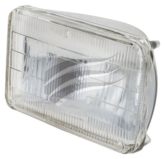 SEALED BEAM 165 x 100mm 12V 50 Watt HIGH BEAM 2 PIN