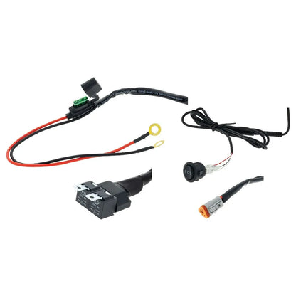 H/DTY 12V 40amp WIRING HARNESS T/S DUAL COLOUR LIGHTBARS