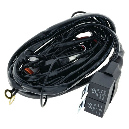 H/DTY 12V 40amp WIRING HARNESS T/S DUAL COLOUR LIGHTBARS