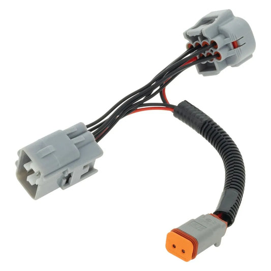 HEADLIGHT PATCH HARNESS SUITS IWH001 TO TOYOTA HILUX GUN126
