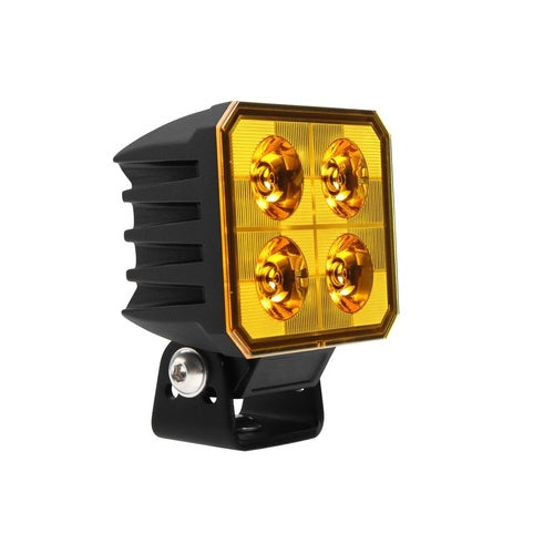LED SQUARE FLOOD BEAM AMBER WORKLAMP