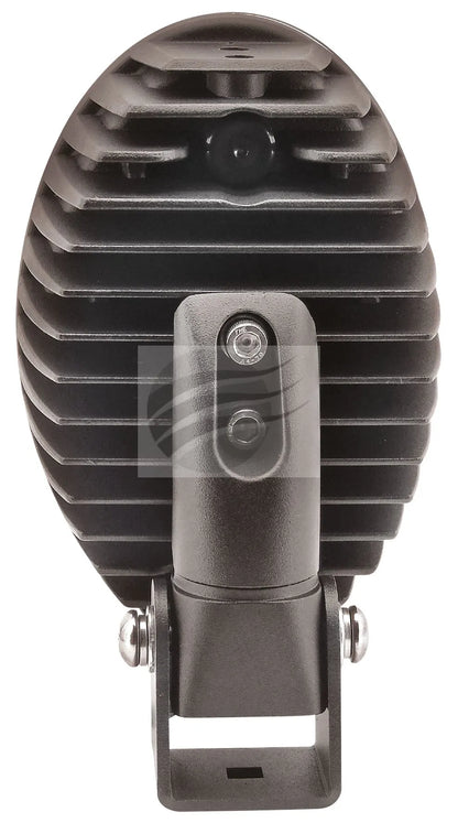 LED OVAL WORKLAMP SPOT BEAM 10- 60V 60W 6 LED's BLACK HSNG