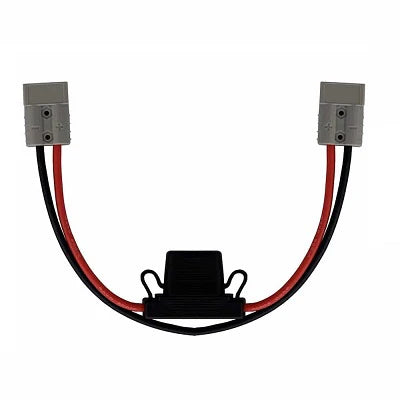 Anderson Connector Cable with Inline Fuse 50Amp
