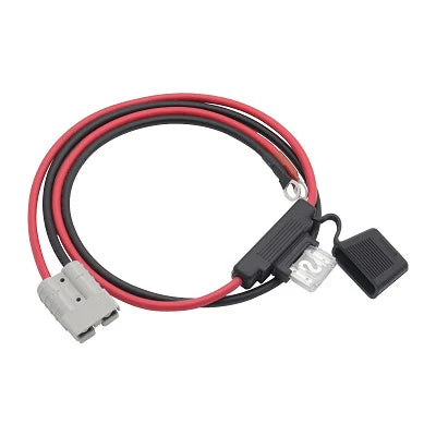 Anderson Connector Cable with Inline Fuse & Eyelet Terminals 50Amp