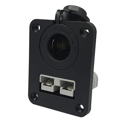 Anderson Connector & 12v Socket Panel 50Amp