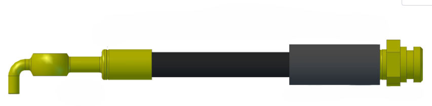 BRAIDED BRAKE HOSE KIT - ISUZU MUX UC 2013 ONWARDS