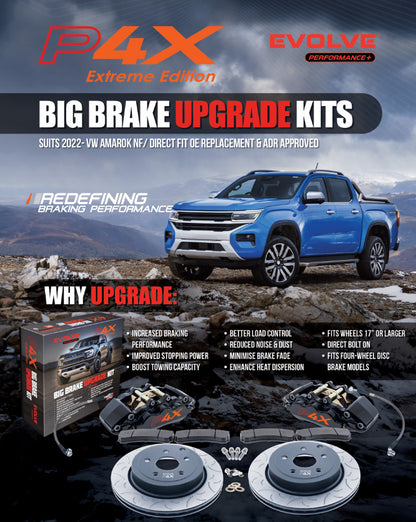 EVOLVE P4X BIG BRAKE UPGRADE RANGER PY WILDTRAK RAPTOR
