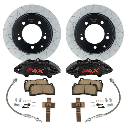 EVOLVE P4X BIG BRAKE UPGRADE TOYOTA LANDCRUISER 76, 78, 79