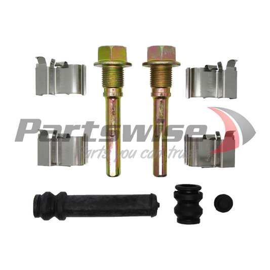 PW20004 Caliper Hardware Kit Includes heavy duty chemical nickel plated pins for extended service life