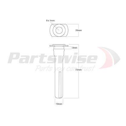 PW20008 Caliper Hardware Kit