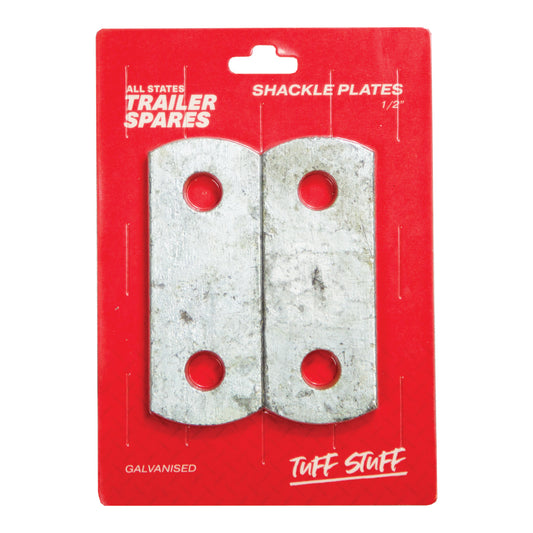 Shackle Plate 1/2 inch Galvanised (2 per pack)