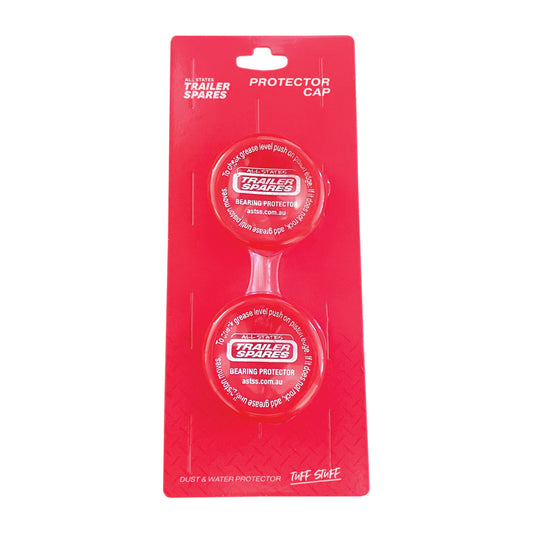 Bearing Buddy Cap 45mm Red (2 per pack)