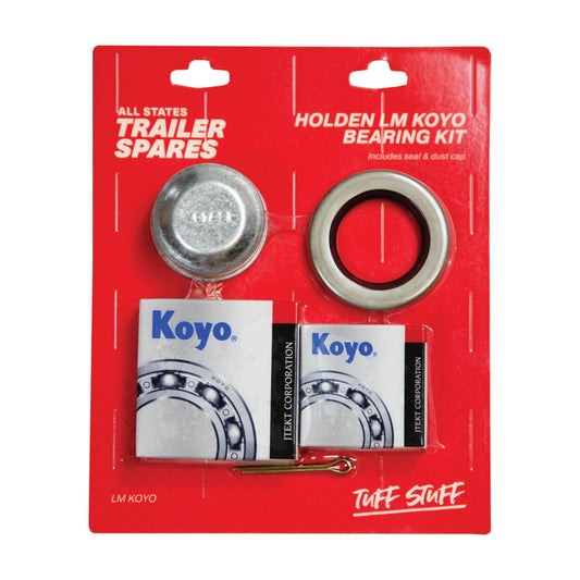 LM Koyo Bearing Kit with Seal Cap & Split Pin