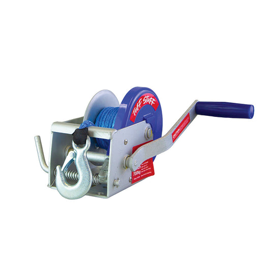 Winch Ratio 5:1 w/ Rope Snap Hook 700kg