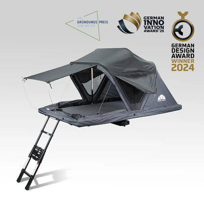 Roof Space 2 (v2)- 67 kg German Engineered Hardshell Rooftop Tent
